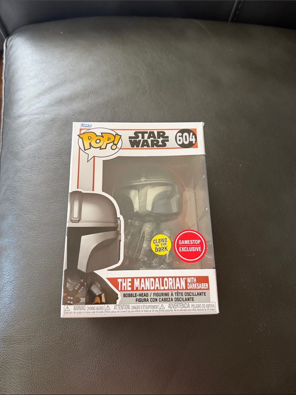 Funko Pop! Star Wars The Mandalorian #604 - Silver/Gray